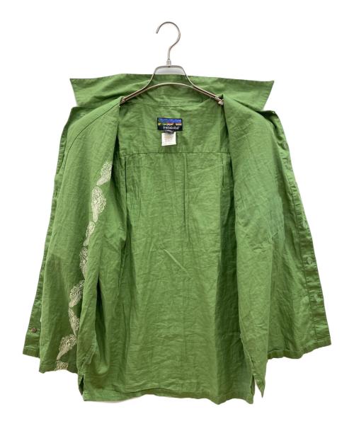 pataloha（パタロハ）pataloha (パタロハ) 半袖シャツ グリーン サイズ:Ｍの古着・服飾アイテム