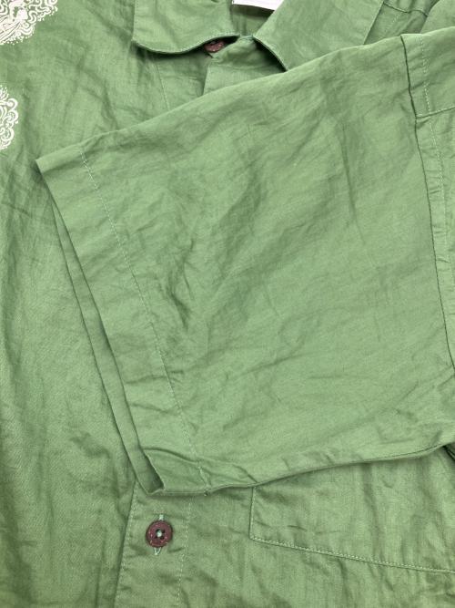 pataloha（パタロハ）pataloha (パタロハ) 半袖シャツ グリーン サイズ:Ｍの古着・服飾アイテム