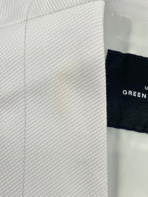green label relaxing（グリーンレーベルリラクシング）green label relaxing (グリーンレーベルリラクシング) ノーペルセットアップスーツ ホワイト サイズ:40の古着・服飾アイテム