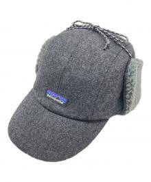 Patagonia（パタゴニア）の古着「Recycled Wool earflap Cap」｜グレー