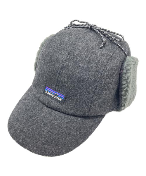 Patagonia（パタゴニア）Patagonia (パタゴニア) Recycled Wool earflap Cap グレー サイズ:Lの古着・服飾アイテム