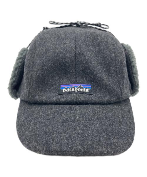 Patagonia（パタゴニア）Patagonia (パタゴニア) Recycled Wool earflap Cap グレー サイズ:Lの古着・服飾アイテム