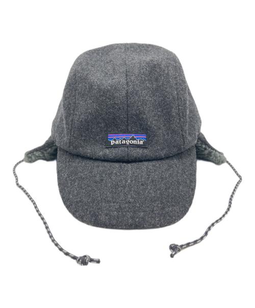 Patagonia（パタゴニア）Patagonia (パタゴニア) Recycled Wool earflap Cap グレー サイズ:Lの古着・服飾アイテム