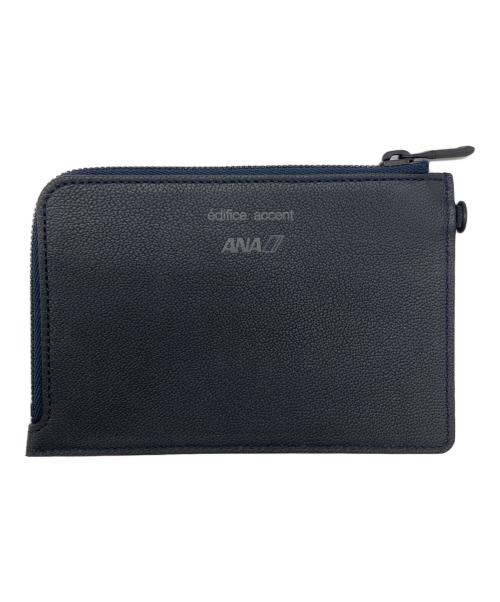 FARO×edifice accent for ANA（ファーロ×エディフィスアクサンフォーアナ）FARO×edifice accent for ANA (ファーロ×エディフィスアクサンフォーアナ) Fragment Wallet ブラックの古着・服飾アイテム