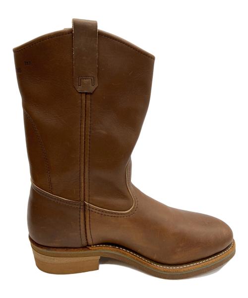 RED WING（レッドウィング）RED WING (レッドウィング) ペコスブーツ ブラウン サイズ:8Dの古着・服飾アイテム