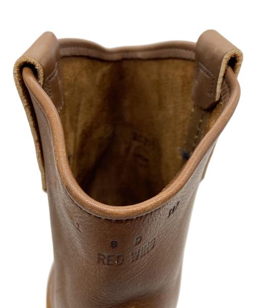 RED WING（レッドウィング）RED WING (レッドウィング) ペコスブーツ ブラウン サイズ:8Dの古着・服飾アイテム