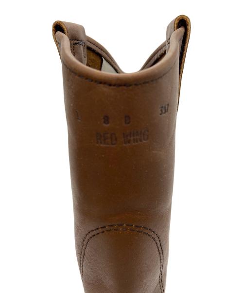 RED WING（レッドウィング）RED WING (レッドウィング) ペコスブーツ ブラウン サイズ:8Dの古着・服飾アイテム