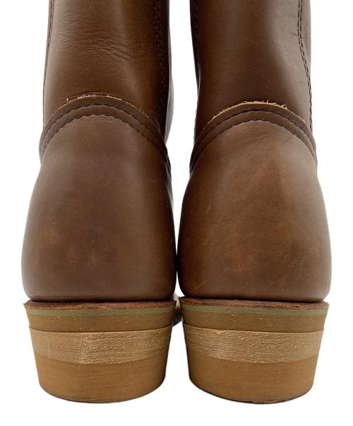 RED WING（レッドウィング）RED WING (レッドウィング) ペコスブーツ ブラウン サイズ:8Dの古着・服飾アイテム