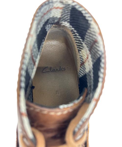 CLARKS ORIGINALS（クラークス オリジナルズ）CLARKS ORIGINALS (クラークス オリジナルズ) ワラビー ブラウン サイズ:UK7の古着・服飾アイテム