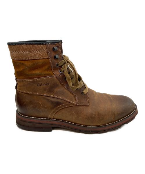 CLARKS（クラークス）CLARKS (クラークス) ハイカットブーツ/NAYLOR TOP ブラウン サイズ:7 1/2の古着・服飾アイテム