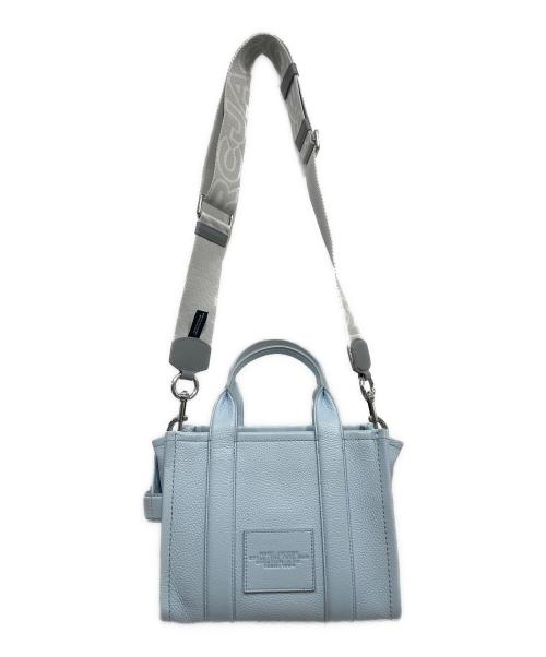 MARC JACOBS（マークジェイコブス）MARC JACOBS (マークジェイコブス) ザレザートートバッグスモール 水色の古着・服飾アイテム