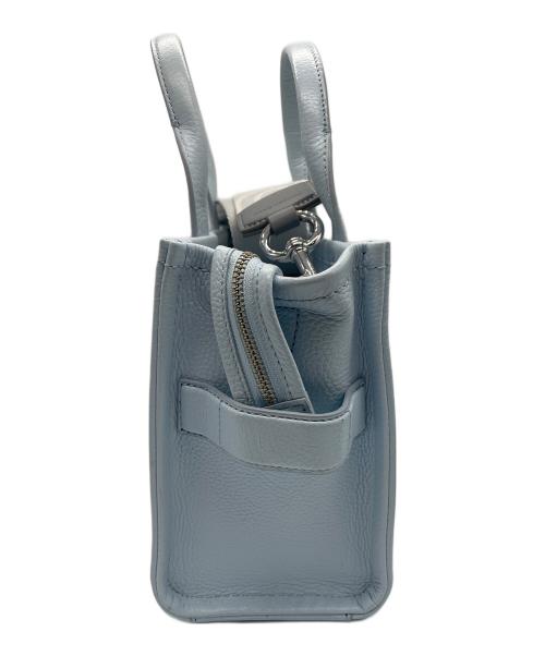 MARC JACOBS（マークジェイコブス）MARC JACOBS (マークジェイコブス) ザレザートートバッグスモール 水色の古着・服飾アイテム