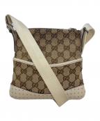 GUCCIグッチ）の古着「キャンバスショルダーバッグ」
