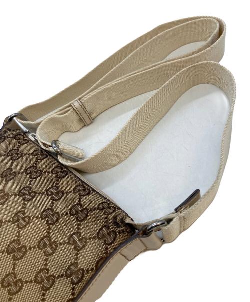 GUCCI（グッチ）GUCCI (グッチ) キャンバスショルダーバッグの古着・服飾アイテム