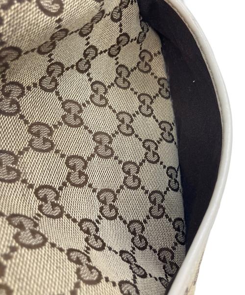 GUCCI（グッチ）GUCCI (グッチ) キャンバスショルダーバッグの古着・服飾アイテム