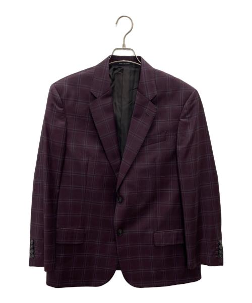 EMPORIO ARMANI（エンポリオ アルマーニ）EMPORIO ARMANI (エンポリオ アルマーニ) テーラードジャケット ブラウン サイズ:XLの古着・服飾アイテム