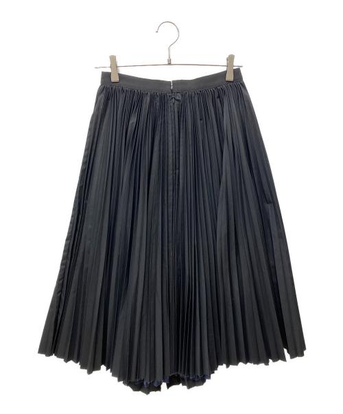 sacai（サカイ）sacai (サカイ) Cotton Poplin Zipper Skirt ブラック サイズ:1の古着・服飾アイテム