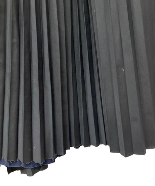 sacai（サカイ）sacai (サカイ) Cotton Poplin Zipper Skirt ブラック サイズ:1の古着・服飾アイテム