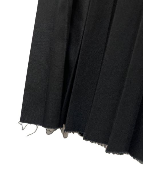 sacai（サカイ）sacai (サカイ) Cotton Poplin Zipper Skirt ブラック サイズ:1の古着・服飾アイテム