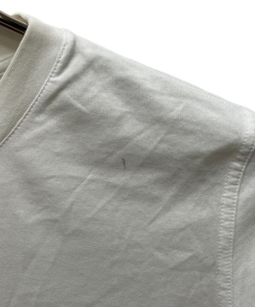 BURBERRY（バーバリー）BURBERRY (バーバリー) フロントロゴプリントクールネック半袖Tシャツ ホワイト サイズ:SPの古着・服飾アイテム