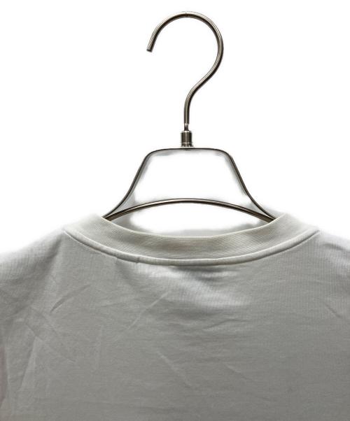 BURBERRY（バーバリー）BURBERRY (バーバリー) フロントロゴプリントクールネック半袖Tシャツ ホワイト サイズ:SPの古着・服飾アイテム