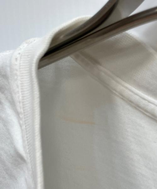 BURBERRY（バーバリー）BURBERRY (バーバリー) フロントロゴプリントクールネック半袖Tシャツ ホワイト サイズ:SPの古着・服飾アイテム