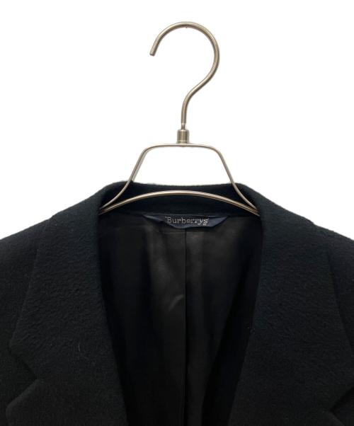 Burberry's（バーバリーズ）Burberry's (バーバリーズ) カシミアジャケット ブラック サイズ:記載なしの古着・服飾アイテム