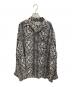 WACKO MARIA（ワコマリア）の古着「HAWAIIAN SHIRT L/S 長袖ハワイアンシャツ」｜ホワイト×ブラック