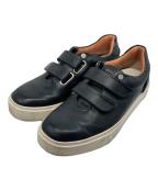 EARLEアール）の古着「Hole cot velcro sneakers」｜ブラック