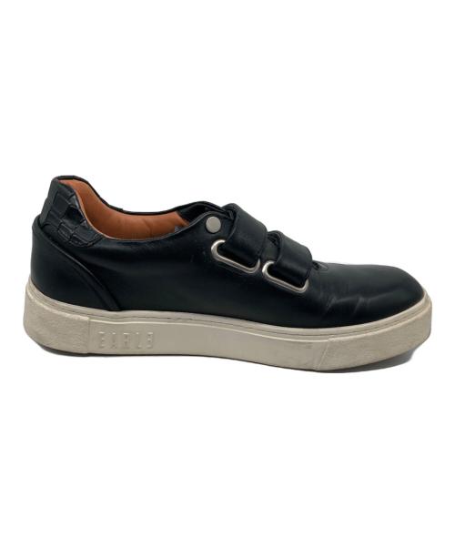 EARLE（アール）EARLE (アール) Hole cot velcro sneakers ブラック サイズ:SIZE 40の古着・服飾アイテム