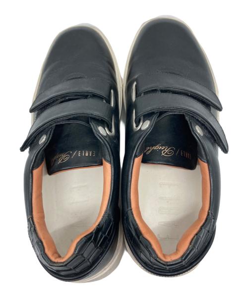 EARLE（アール）EARLE (アール) Hole cot velcro sneakers ブラック サイズ:SIZE 40の古着・服飾アイテム
