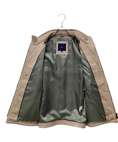G-Stage（ジーステージ）G-Stage (ジーステージ) ラムレザージャケット ベージュ サイズ:50 未使用品の古着・服飾アイテム
