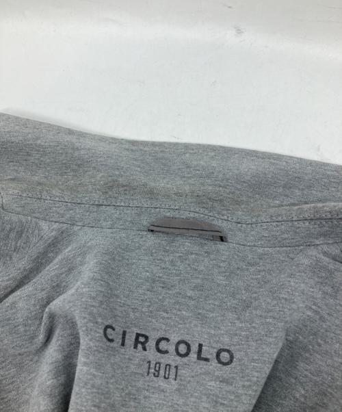 CIRCOLO 1901（チルコロ1901）CIRCOLO 1901 (チルコロ1901) コットンジャージ2Bジャケット グレー サイズ:46の古着・服飾アイテム