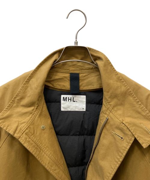 MHL（マーガレットハウエル）MHL (マーガレットハウエル) ダウンライナー付コート ブラウン サイズ:Mの古着・服飾アイテム