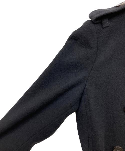 BURBERRY LONDON（バーバリーロンドン）BURBERRY LONDON (バーバリーロンドン) ウールカシミヤトレンチコート ブラック サイズ:36の古着・服飾アイテム
