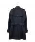 BURBERRY LONDON (バーバリーロンドン) ウールカシミヤトレンチコート ブラック サイズ:36：24000円