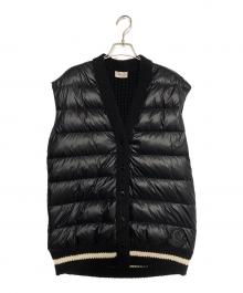 MONCLER（モンクレール）の古着「GILET TRICOT」｜ブラック