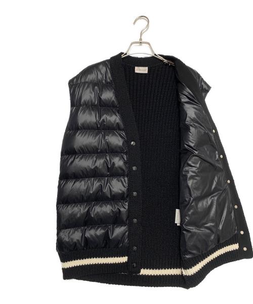 MONCLER（モンクレール）MONCLER (モンクレール) GILET TRICOT ブラック サイズ:XSの古着・服飾アイテム