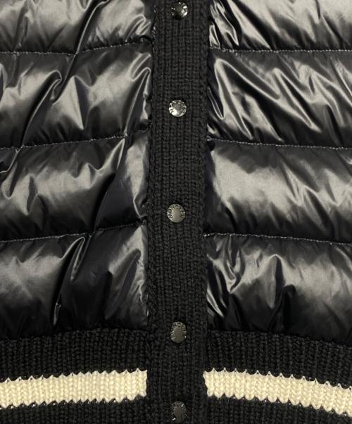 MONCLER（モンクレール）MONCLER (モンクレール) GILET TRICOT ブラック サイズ:XSの古着・服飾アイテム
