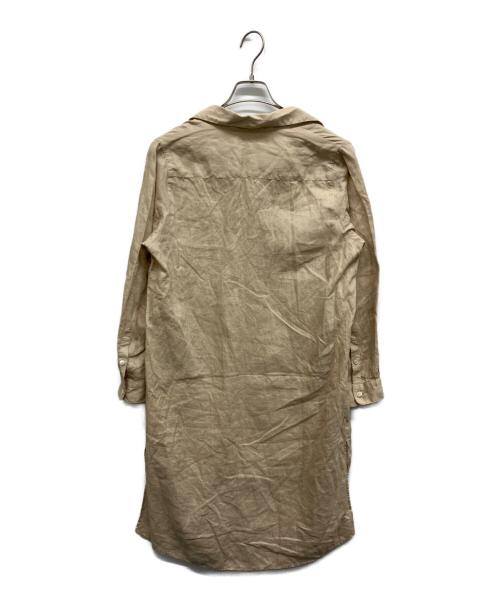 MACKINTOSH（マッキントッシュ）MACKINTOSH (マッキントッシュ) シャツワンピース ライトブラウン サイズ:36の古着・服飾アイテム