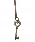 TIFFANY & Co.ティファニー）の古着「ハートキー ネックレス」