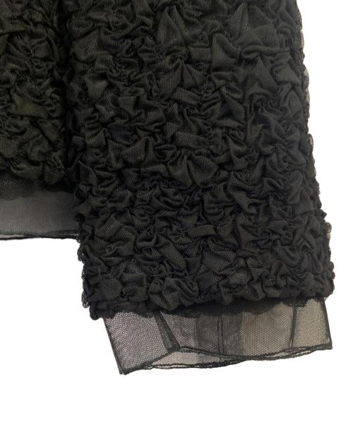 CHANEL（シャネル）CHANEL (シャネル) ノーカラージャケット ブラック サイズ:46の古着・服飾アイテム