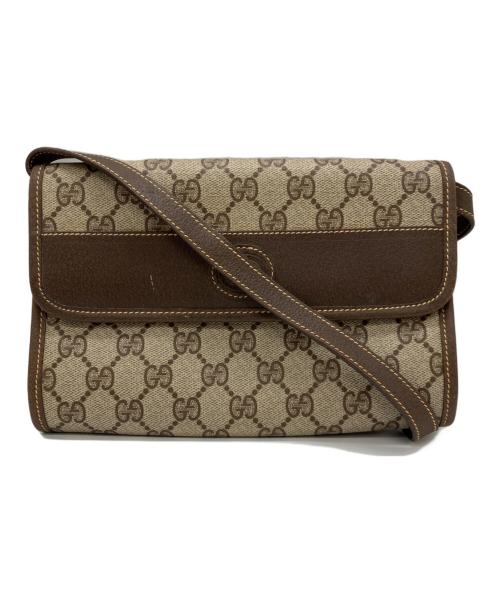 GUCCI（グッチ）GUCCI (グッチ) ショルダーバッグ ブラウンの古着・服飾アイテム