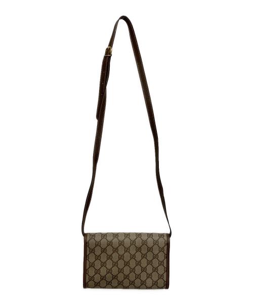 GUCCI（グッチ）GUCCI (グッチ) ショルダーバッグ ブラウンの古着・服飾アイテム