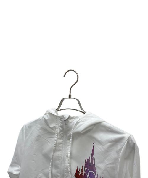 DISNEY（ディズニー）DISNEY (ディズニー) ジップパーカー ホワイト サイズ:Lの古着・服飾アイテム