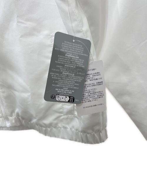 DISNEY（ディズニー）DISNEY (ディズニー) ジップパーカー ホワイト サイズ:Lの古着・服飾アイテム