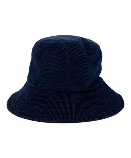 AMI Alexandre Mattiussi（アミアレクサンドルマテュッシ）AMI Alexandre Mattiussi (アミアレクサンドルマテュッシ) コーデュロイバケットハット ネイビー サイズ:1の古着・服飾アイテム
