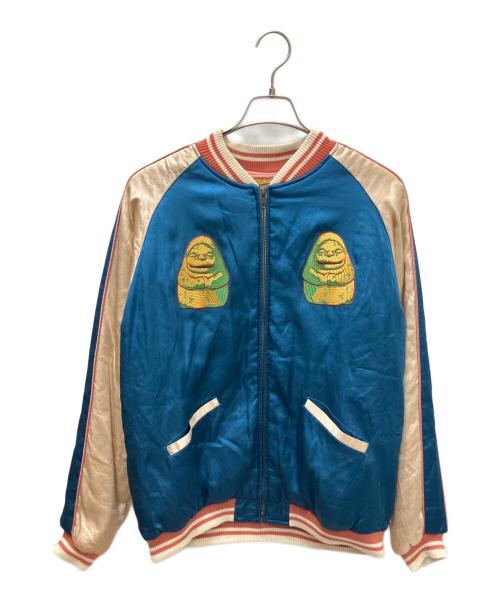 STUDIO GHIBLI（スタジオジブリ）STUDIO GHIBLI (スタジオジブリ) スカジャン ブルー サイズ:Lの古着・服飾アイテム