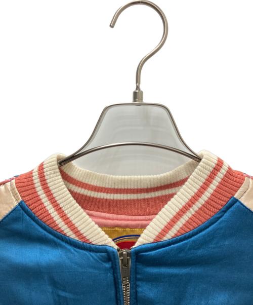 STUDIO GHIBLI（スタジオジブリ）STUDIO GHIBLI (スタジオジブリ) スカジャン ブルー サイズ:Lの古着・服飾アイテム