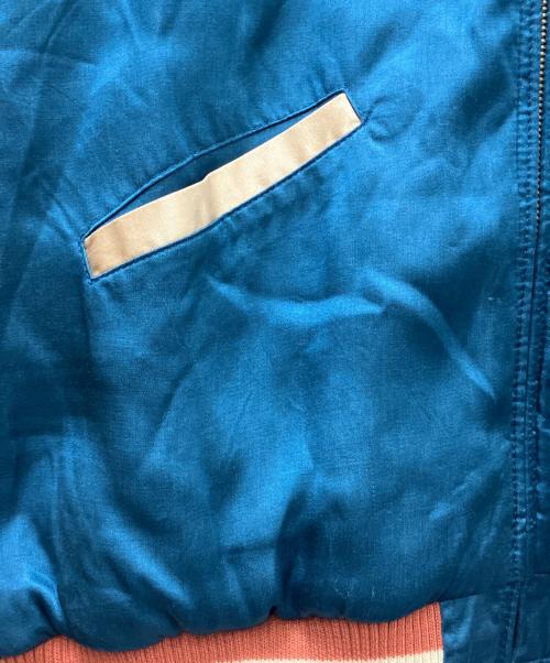 STUDIO GHIBLI（スタジオジブリ）STUDIO GHIBLI (スタジオジブリ) スカジャン ブルー サイズ:Lの古着・服飾アイテム